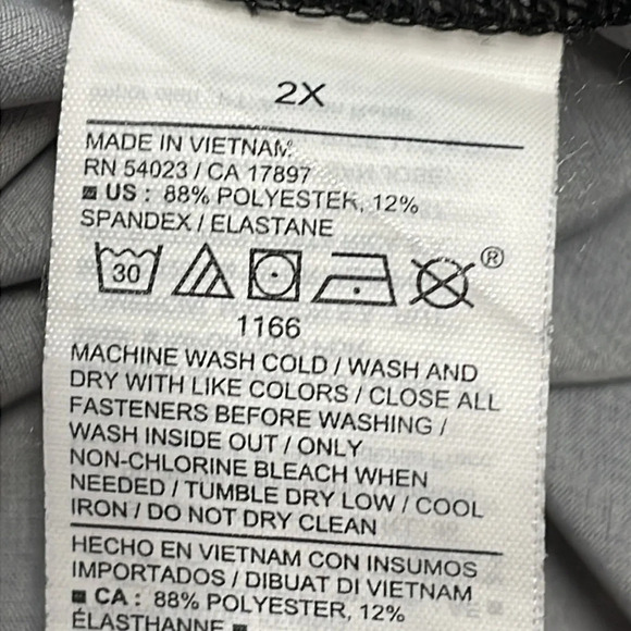 NWOT Old Navv Stretchtech All Season  Quick Dry Joggers Grey Print 2X - Picture 13 of 14